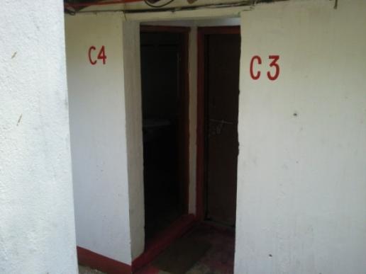 From outside of Cottage No. 3 & 4